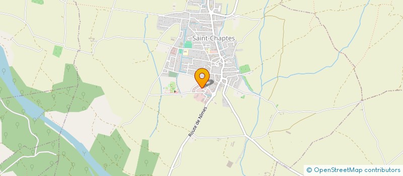 localisation de l'entreprise TRAVAUX MARITIMES 34 à SAINT-CHAPTES