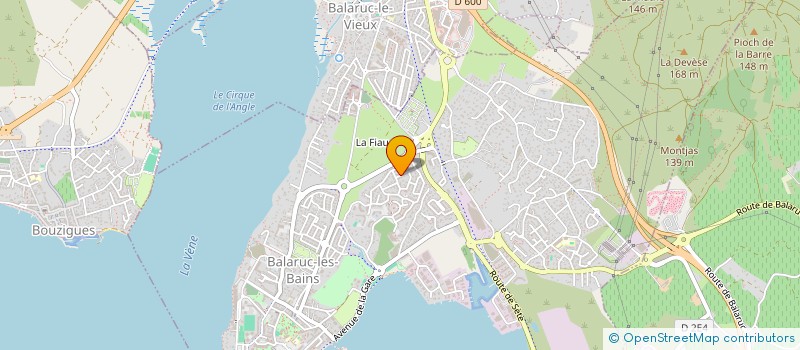 localisation de l'entreprise TRAVAUX MARITIMES MEDITERRANEENS  BALARUC-LES-BAINS