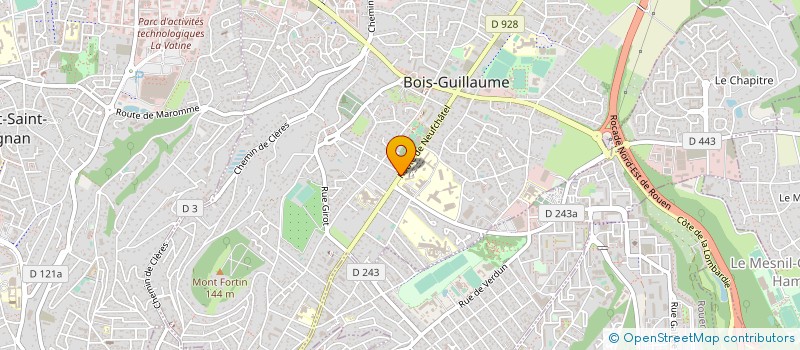 localisation de l'entreprise TRAVAUX PLAN B à BOIS-GUILLAUME
