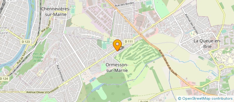 localisation de l'entreprise TRAVAUX POUR TOUS à ORMESSON-SUR-MARNE