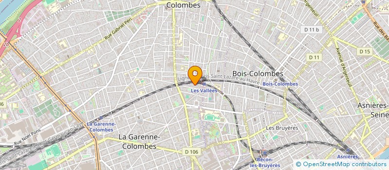 localisation de l'entreprise TRAVAUX PROFESSIONNELS MAITRISE ET GESTION à LA GARENNE-COLOMBES