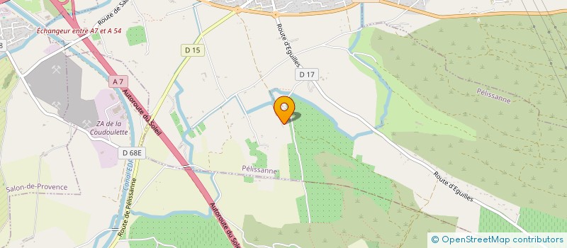 localisation de l'entreprise TRAVAUX PUBLIC MACONNERIE PACA  PELISSANNE