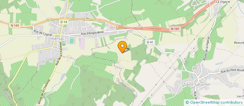 localisation de l'entreprise TRAVAUX PUBLICS BARBARI à CHAMPMILLON