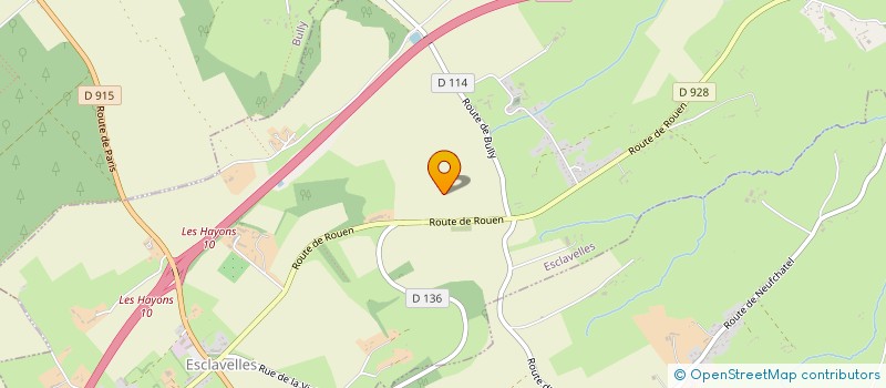localisation de l'entreprise TRAVAUX PUBLICS BRAYON - TPB à ESCLAVELLES