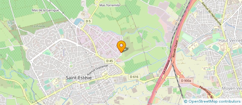 localisation de l'entreprise TRAVAUX PUBLICS CATALANS à SAINT-ESTEVE