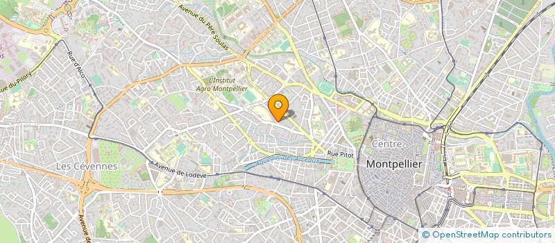 localisation de l'entreprise TRAVAUX PUBLICS DE L'HERAULT à MONTPELLIER
