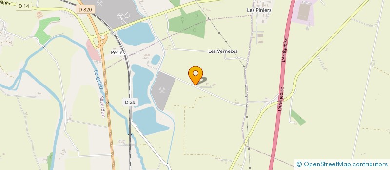 localisation de l'entreprise TRAVAUX PUBLICS DE LA GINESTIERE à MONTAUT