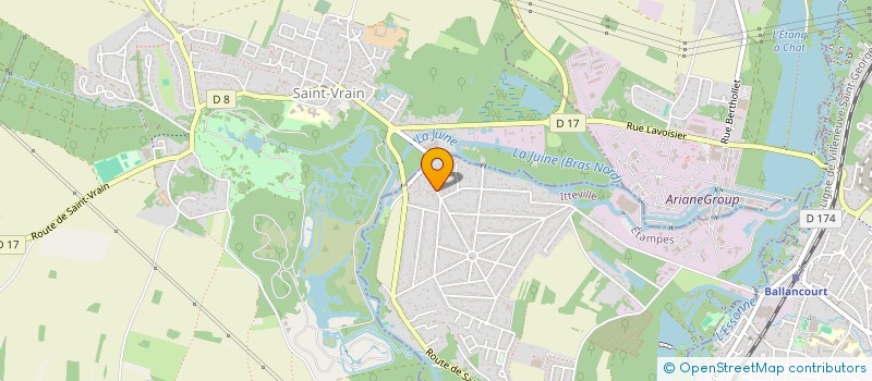 localisation de l'entreprise TRAVAUX PUBLICS DE SAINT VRAIN  ITTEVILLE