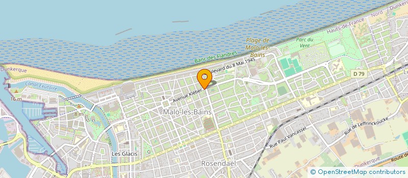 localisation de l'entreprise TRAVAUX PUBLICS DES HAUTS DE FRANCE  BOURBOURG