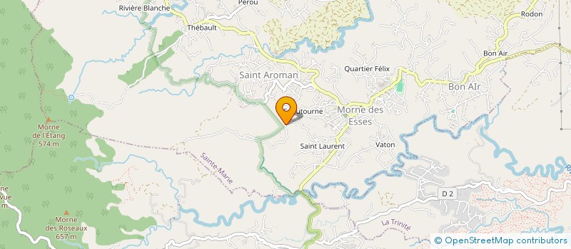 localisation de l'entreprise TRAVAUX PUBLICS DU BATIMENT à SAINTE-MARIE
