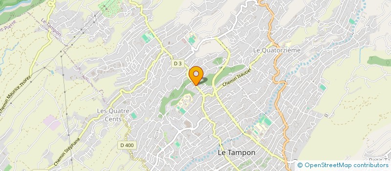 localisation de l'entreprise TRAVAUX PUBLICS ELECTRICITE REUNION à LE TAMPON