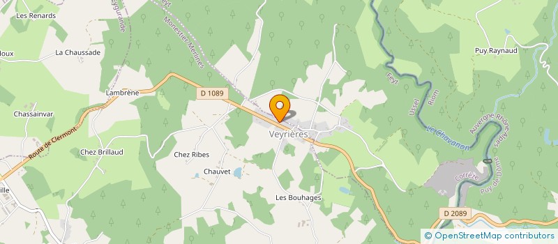 localisation de l'entreprise TRAVAUX PUBLICS ET AGRICOLES REGIONAUX à FEYT