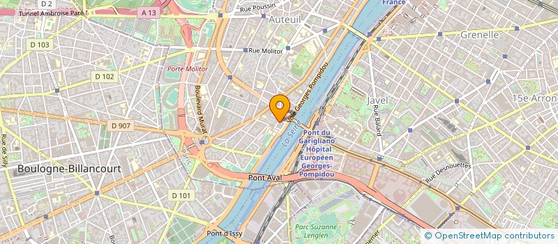 localisation de l'entreprise TRAVAUX PUBLICS ET CANALISATIONS  PARIS