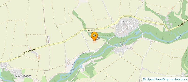 localisation de l'entreprise TRAVAUX PUBLICS LOCATION ESTOUY à ESTOUY