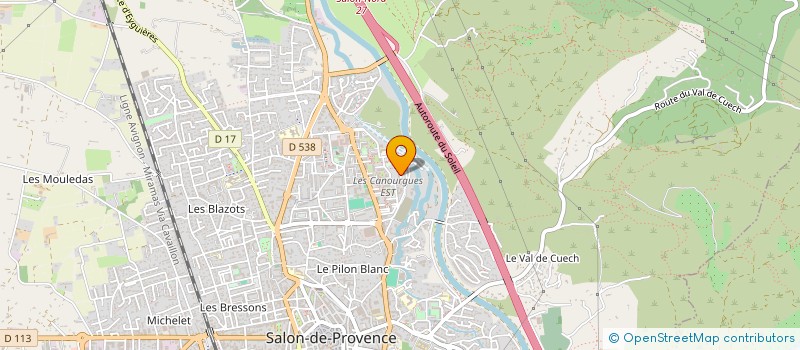 localisation de l'entreprise TRAVAUX PUBLICS LOCATIONS SERVICES à SALON-DE-PROVENCE