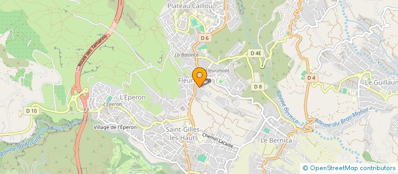 localisation de l'entreprise TRAVAUX PUBLICS LOGISTIQUES SERVICES à SAINT-PAUL