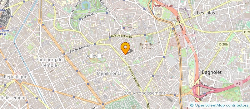 localisation de l'entreprise TRAVAUX PUBLICS MARNAIS à PARIS