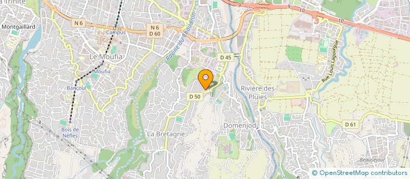 localisation de l'entreprise TRAVAUX PUBLICS NEGOCE NARA à SAINT-DENIS