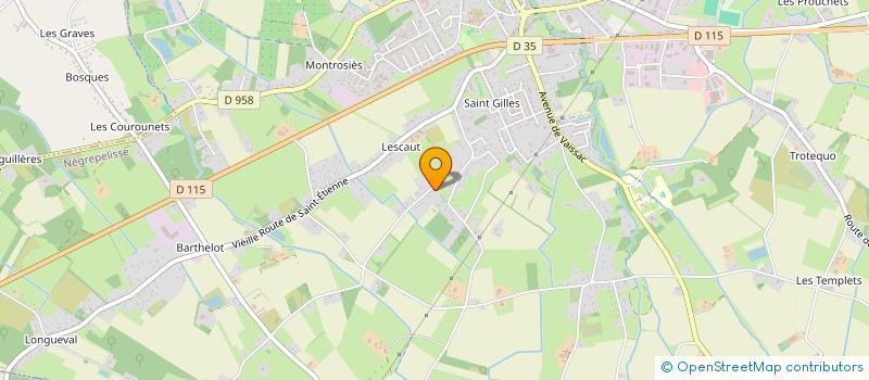 localisation de l'entreprise TRAVAUX PUBLICS NEGREPELISSIENS  NEGREPELISSE