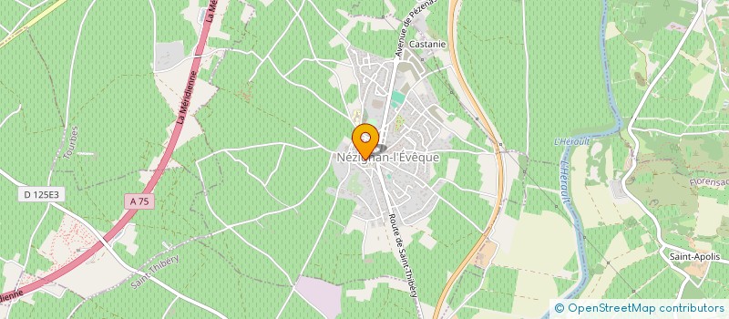 localisation de l'entreprise TRAVAUX PUBLICS OCCITAN à VIAS