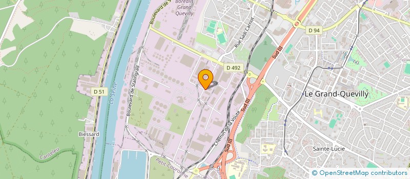 localisation de l'entreprise TRAVAUX PUBLICS ROUENNAIS à LE GRAND-QUEVILLY