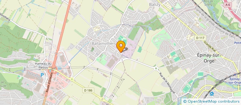 localisation de l'entreprise TRAVAUX PUBLICS URBAINS à BALLAINVILLIERS