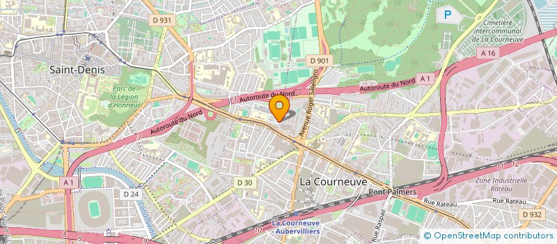 localisation de l'entreprise TRAVAUX REHABILIT AMENAG SECUR à SAINT-DENIS