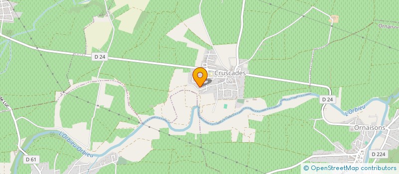 localisation de l'entreprise TRAVAUX RENOV OCCITANIE  CRUSCADES