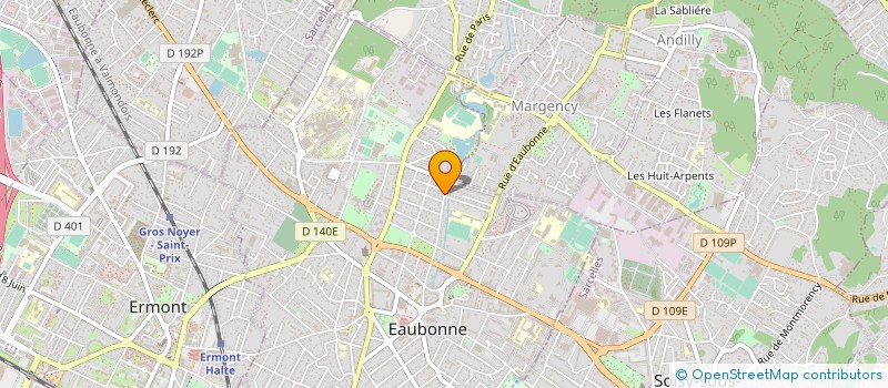 localisation de l'entreprise TRAVAUX RENOVATION AGRANDISSEMENT MACON. à EAUBONNE