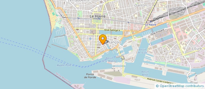 localisation de l'entreprise TRAVAUX RENOVATION CONSTRUCTION à LE HAVRE