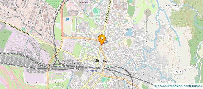localisation de l'entreprise TRAVAUX RESEAUX BATIMENT à MIRAMAS