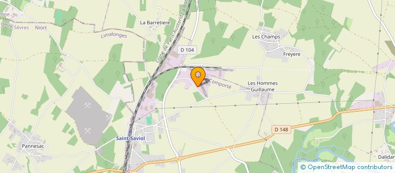 localisation de l'entreprise TRAVAUX ROUTIERS CHARLES  VAL-DE-COMPORTE