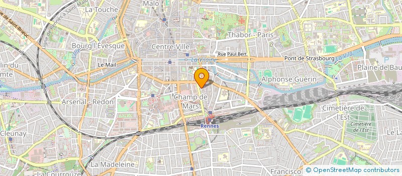 localisation de l'entreprise TRAVAUX SERVICES AMENAGEMENT RENOVATION à RENNES