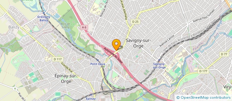 localisation de l'entreprise TRAVAUX SERVICES RAVALEMENT à SAVIGNY-SUR-ORGE