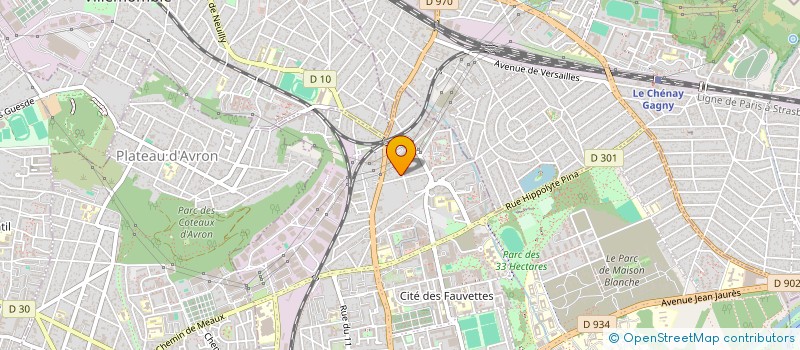 localisation de l'entreprise TRAVAUX SPECIAUX BTP SEFA FRANCE à NEUILLY-SUR-MARNE