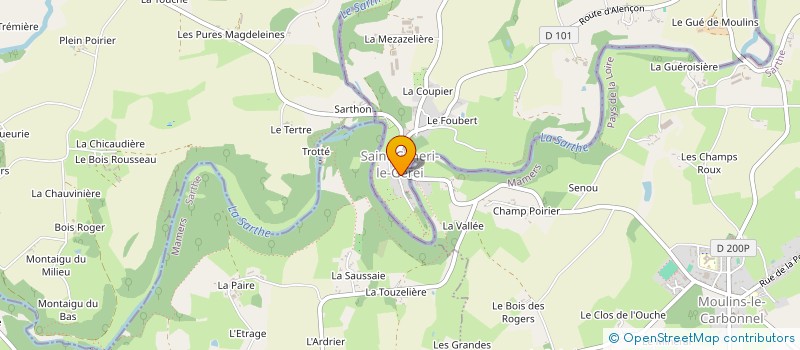 localisation de l'entreprise TRAVAUX SPORTIFS ET SPECIAUX à LARRE