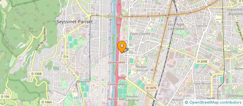 localisation de l'entreprise TRAVAUX SUSPENDUS ASSOCIATION à GRENOBLE