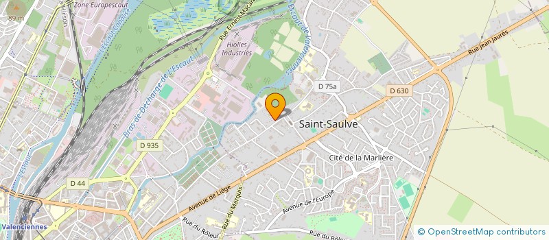 localisation de l'entreprise TRAVAUX TEMPORAIRES à SAINT-SAULVE