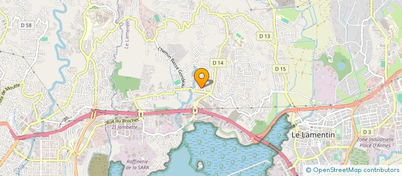 localisation de l'entreprise TRAVAUX TRANSACTION ET COMMERCIALISATION  LE LAMENTIN