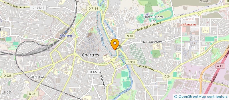 localisation de l'entreprise TRAVAUXCHEZVOUS à CHARTRES