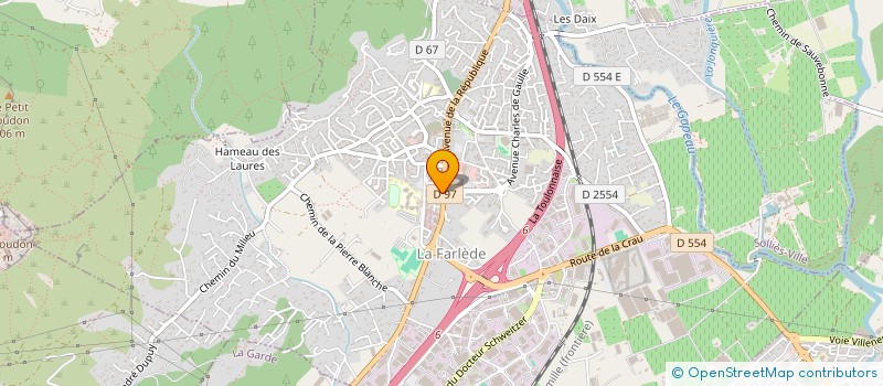 localisation de l'entreprise TRAVEL  LA FARLEDE