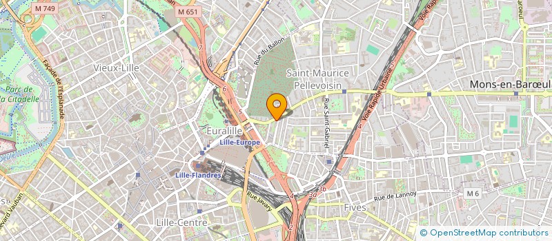 localisation de l'entreprise TRAVEL AGC  LILLE