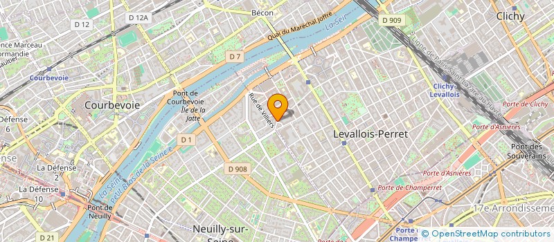 localisation de l'entreprise TRAVEL BUSINESS AGENCY à LEVALLOIS-PERRET