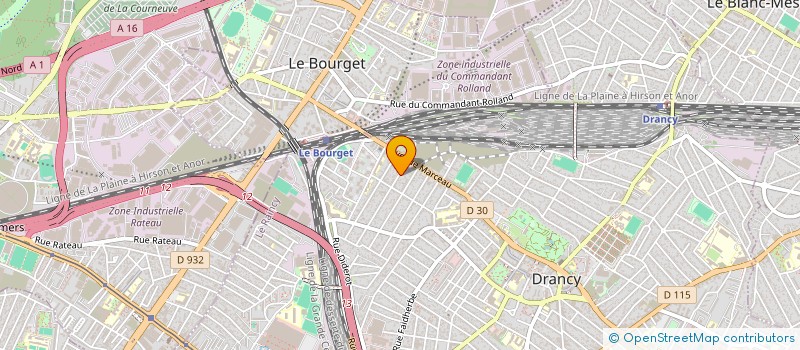 localisation de l'entreprise TRAVEL CAR TAXI à DRANCY