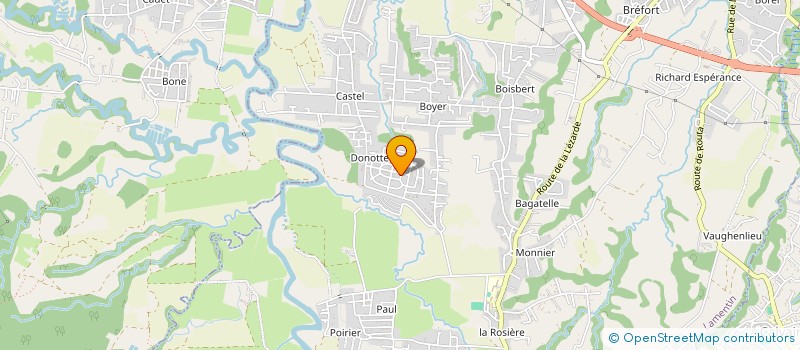 localisation de l'entreprise TRAVEL CARS  LAMENTIN