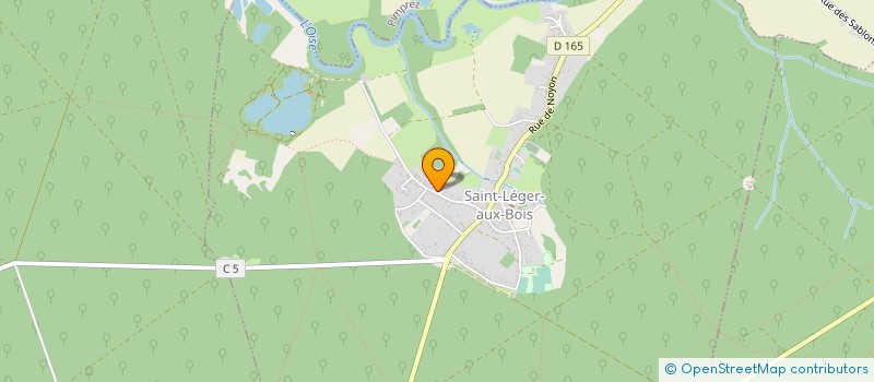 localisation de l'entreprise TRAVEL CONCEPT INTERNATIONAL  SAINT-LEGER-AUX-BOIS