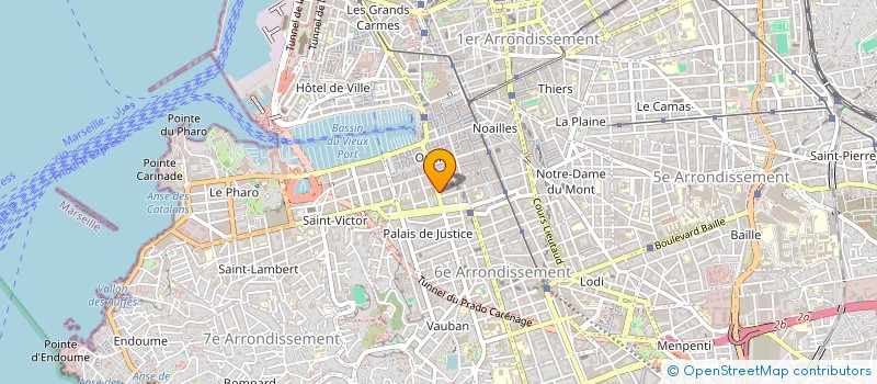 localisation de l'entreprise TRAVEL DOCKS  MARSEILLE