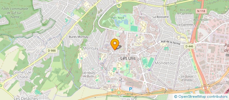 localisation de l'entreprise TRAVEL DREAM  LES ULIS