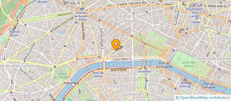 localisation de l'entreprise TRAVEL FIRST  PARIS