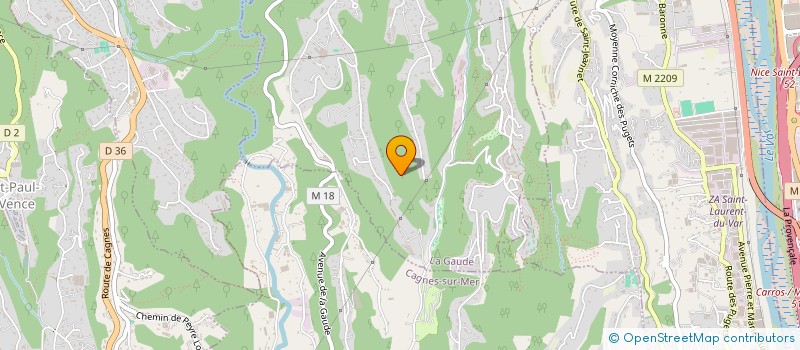 localisation de l'entreprise TRAVEL FOR CREW  LA GAUDE